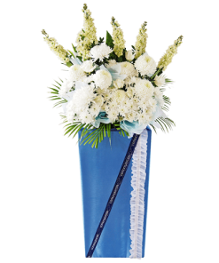 FS-45 BUY BLUE FUNERAL FLOWER STAND