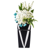 FS-38 BUY BLACK FUNERAL FLOWER STAND