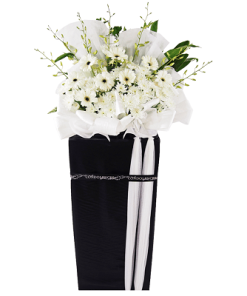 FS-51 BUY BLACK FUNERAL FLOWER STAND