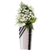 FS-39 BUY WHITE FUNERAL FLOWER STAND