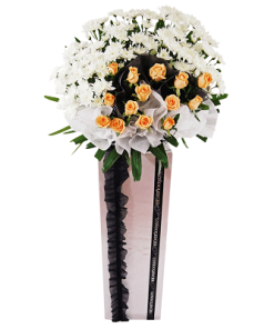 FS-31 BUY PINK FUNERAL FLOWER STAND