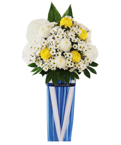 FS-32 BUY BLACK FUNERAL FLOWER STAND