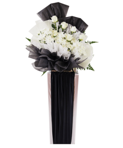 FS-27 BUY BLACK FUNERAL FLOWER STAND