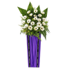 FS-28 BUY BLACK FUNERAL FLOWER STAND