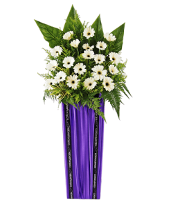 FS-28 BUY BLACK FUNERAL FLOWER STAND