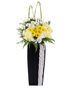 FS-29 BUY BLACK FUNERAL FLOWER STAND