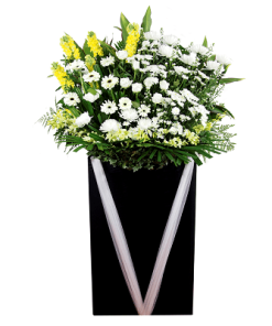 FS-55 BUY BLACK FUNERAL FLOWER STAND