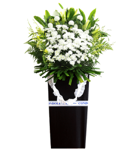 FS-56 BUY BLACK FUNERAL FLOWER STAND