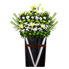 FS-58 BUY BLACK FUNERAL FLOWER STAND