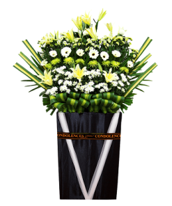 FS-58 BUY BLACK FUNERAL FLOWER STAND