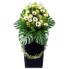 FS-61 BUY BLACK FUNERAL FLOWER STAND