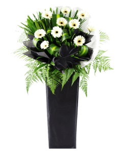 FS-73 BUY BLACK FUNERAL FLOWER STAND