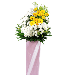 FS-69 BUY BLACK FUNERAL FLOWER STAND