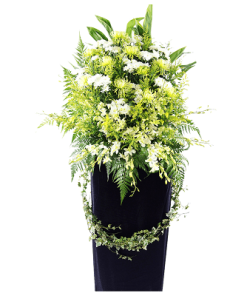 FS-59 BUY BLACK FUNERAL FLOWER STAND