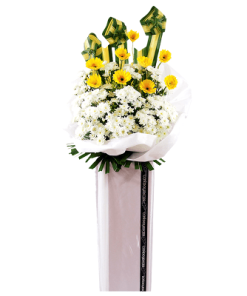 FS-68 BUY BLACK FUNERAL FLOWER STAND