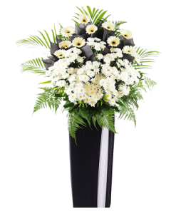 FS -70 BUY BLACK FUNERAL FLOWER STAND