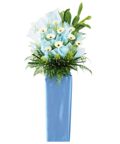 FS-72 BUY BLACK FUNERAL FLOWER STAND