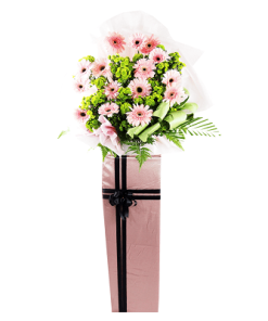 FS-02 BUY BLACK FUNERAL FLOWER STAND