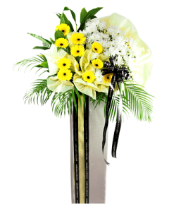 FS-13 BUY BLACK FUNERAL FLOWER STAND