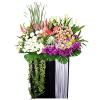 FS-74 BUY BLACK FUNERAL FLOWER STAND