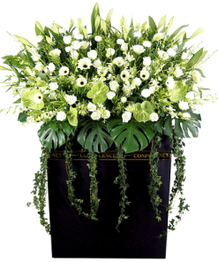 FS-77 BUY BLACK FUNERAL FLOWER STAND