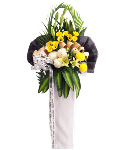 FS-79 BUY BLACK FUNERAL FLOWER STAND