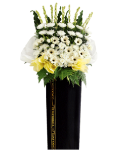 FS-94 BUY BLACK FUNERAL FLOWER STAND