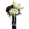 FS-93 BUY BLACK FUNERAL FLOWER STAND