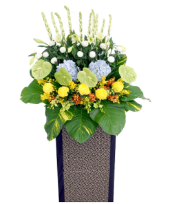 FS-100 BUY BLACK FUNERAL FLOWER STAND