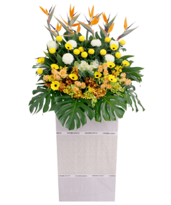 FS-101 BUY WHITE FUNERAL FLOWER STAND