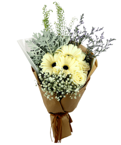 PB-28 PAPER BOUQUET #28 FUNERAL FLOWER BOUQUET