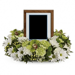 FUF-08 photo frame FUNERAL URN FLOWERS