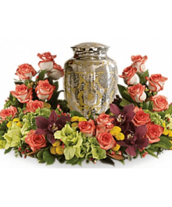 FUF-03 summer color FUNERAL URN FLOWERS