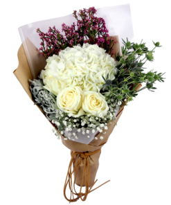 PB-25 PAPER BOUQUET #25 FUNERAL FLOWER BOUQUET