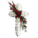 simple cross wreath