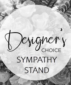 freestyle funeral flower stand