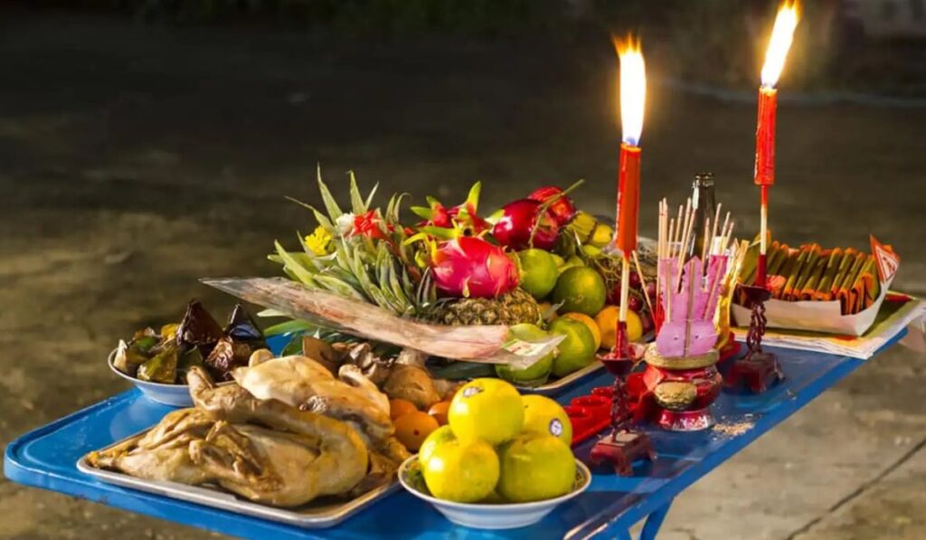Hungry Ghost Festival in singapore